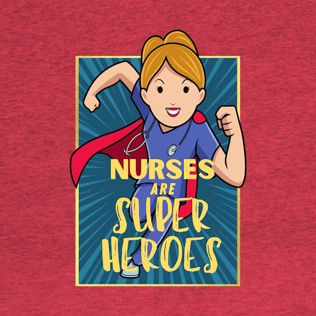 Nurses are superheroes by Clutterbooke